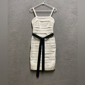 White House Black Market White Mini Dress